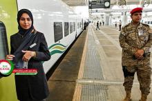 زنان راننده قطار در عربستان سعودی